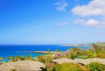 Looking east from lanai to world-famous Honolua Bay